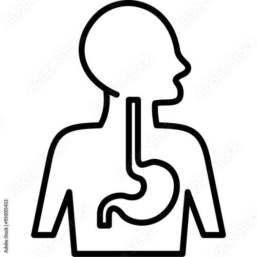 Esophagus Icon