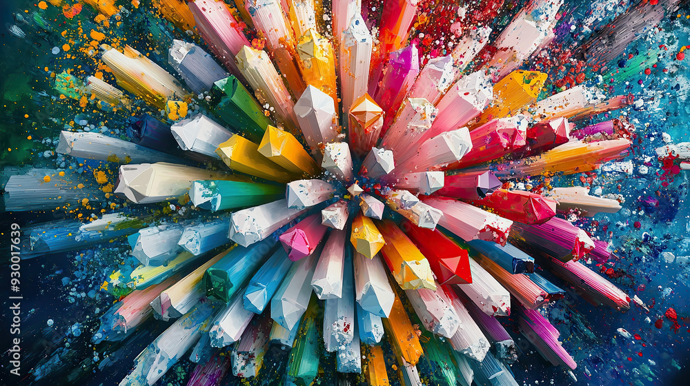 Obraz premium Abstract colorful background