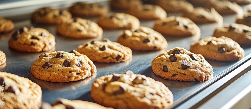 Making cookies with text copyspace for the food industry Making cookies with text copyspace for the food industry