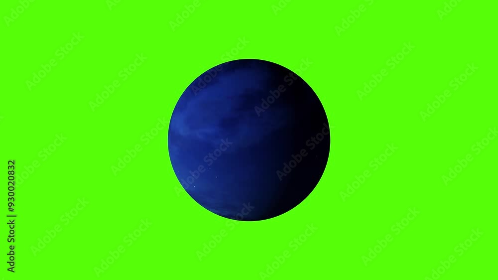 blue planet rotating on green screen background 4k blue planet rotating on green screen background 4k