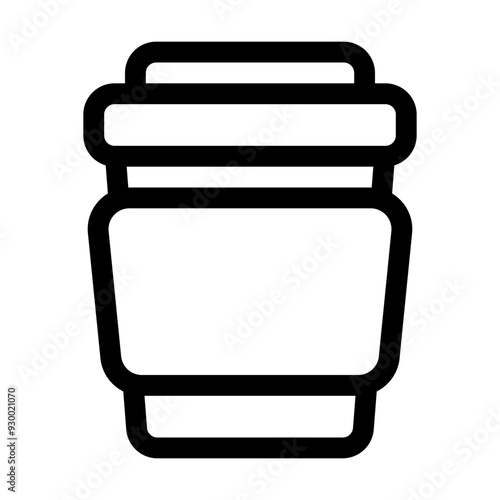 Coffee Icon in Flat Style Suitable for Web, Apps, Presentation, or Printable Meanings