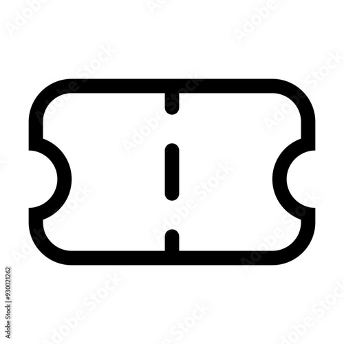 Coupon Icon in Flat Style Suitable for Web, Apps, Presentation, or Printable Meanings