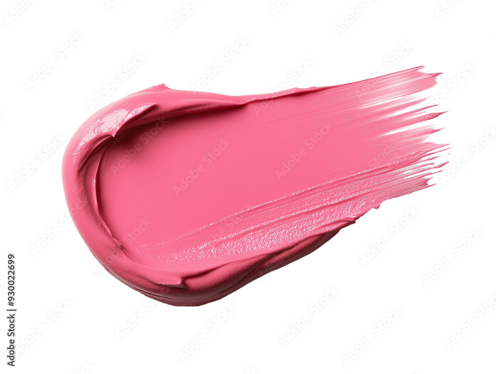 pink brush stroke isolated on white background pink brush stroke isolated on white background