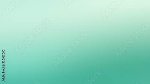 Mint Green Color Gradient Background with Subtle Shading and Refreshing Green Hues