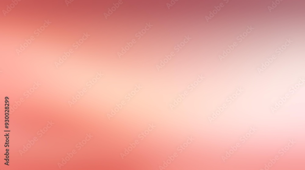 Obraz premium Rose Gold Color Gradient Background with Elegant, Warm Tones and Smooth Transitions
