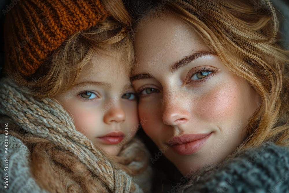 A mother comforting her child after a bad dream, emphasizing the nurturing and protective role of parents,