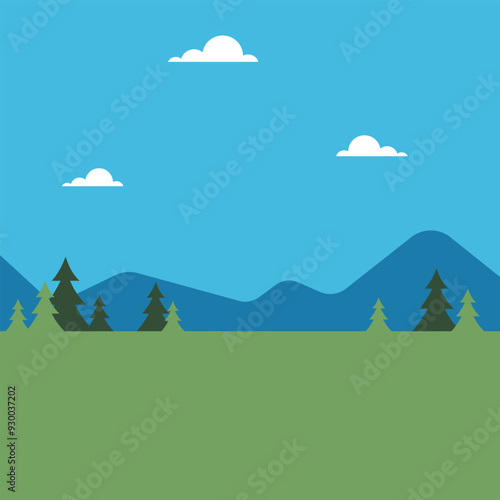 Landscape illustration