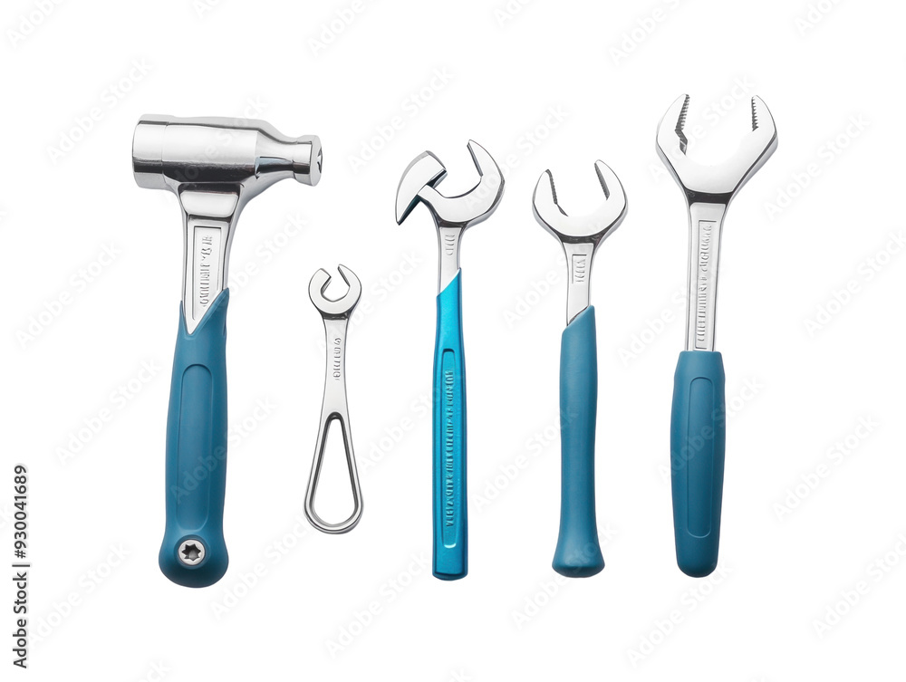 Set of basic hand tools isolated on white background.. PNG transparent. Set of basic hand tools isolated on white background.. PNG transparent.