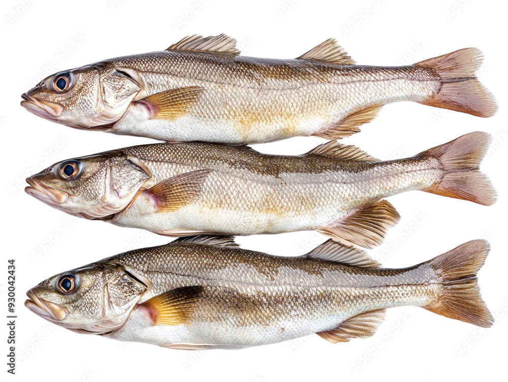 Fresh sea bass fish isolated on white background. PNG transparent. Fresh sea bass fish isolated on white background. PNG transparent.
