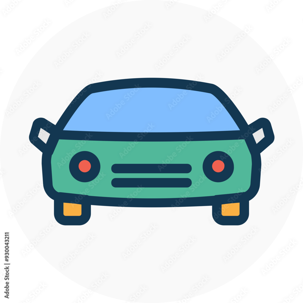 Taxi vector icon in background style Taxi vector icon in background style