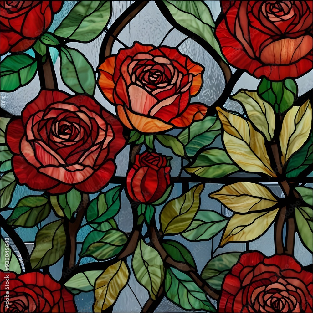 seamless pattern with roses seamless pattern with roses