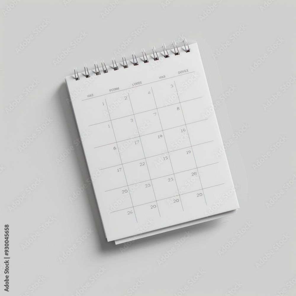 Blank wite desk calendar mockup clapperboard page text. Blank wite desk calendar mockup clapperboard page text.