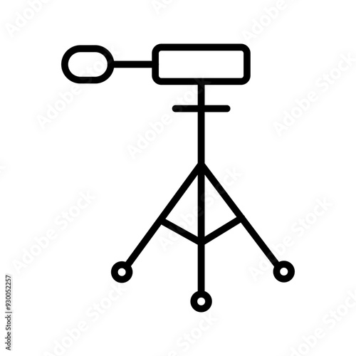 Tripod Tools Vector Icon