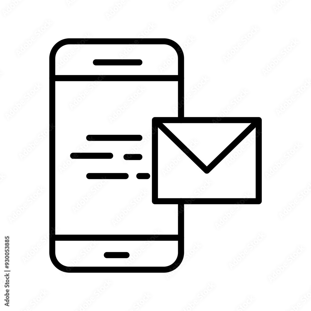 SMS Vector Icon SMS Vector Icon