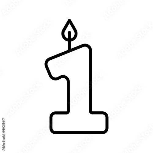 Age Number Vector Icon