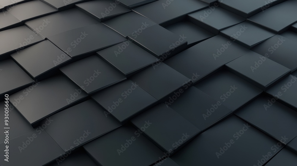 A black and white image of a pattern of squares A black and white image of a pattern of squares