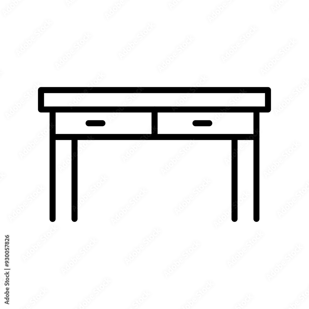 Table Vector Icon Table Vector Icon