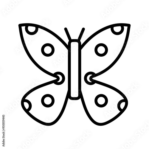 Butterfly Vector Icon