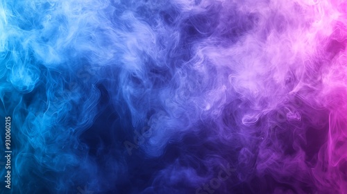 Abstract blue and purple smoke background. cloud, a soft Smoke cloudy wave texture background.