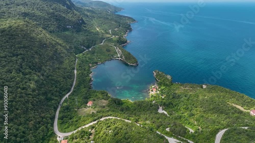 Beautiful landscape of Gideros Bay - Cide, Kastamonu, Turkey photo