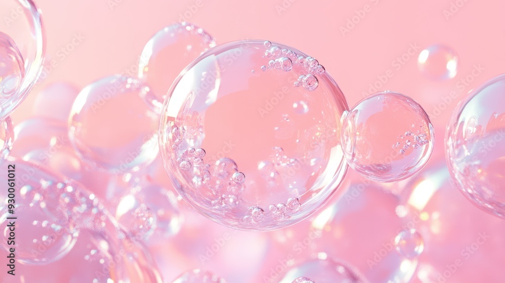 A soft, dreamy background featuring translucent bubbles in pastel colors. A soft, dreamy background featuring translucent bubbles in pastel colors.