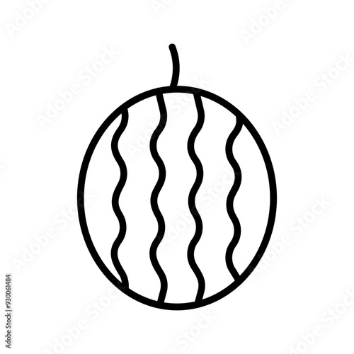 Watermelon Vector Icon