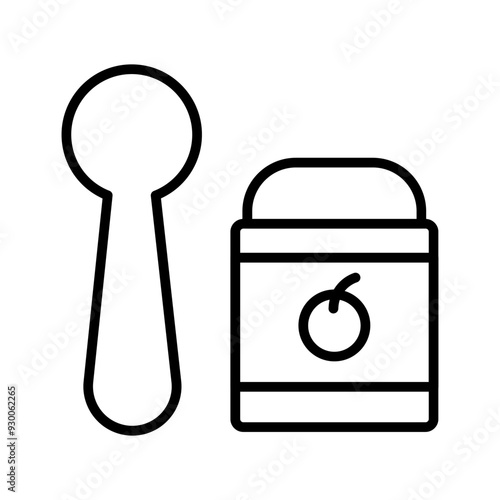 Feeding Spoons Vector Icon