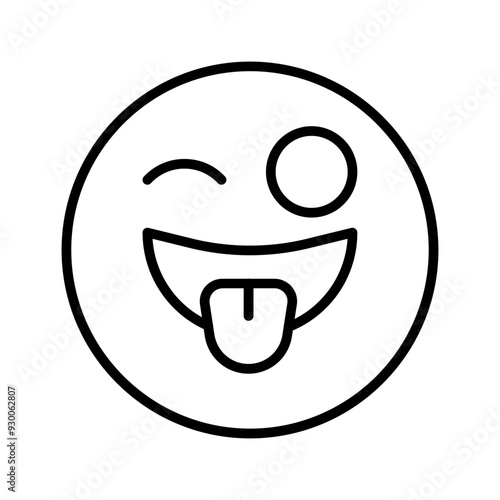 Zany Face Vector Icon