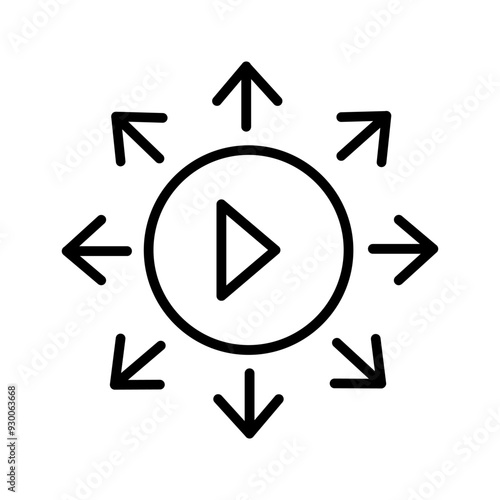 Viral Content Vector Icon