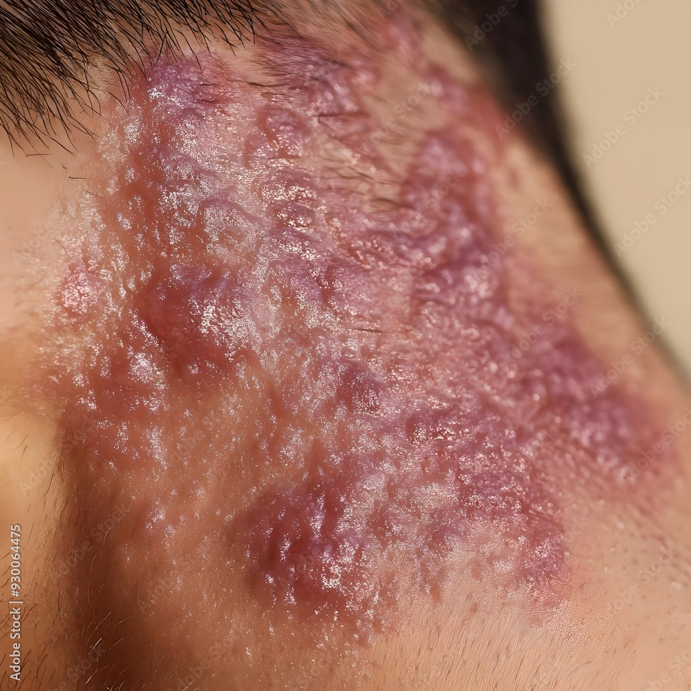 Fototapeta premium skin burn