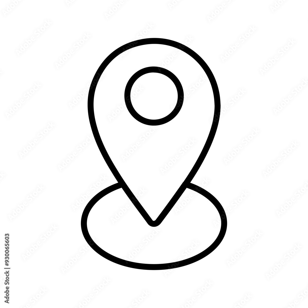 Geotargeting Vector Icon Geotargeting Vector Icon
