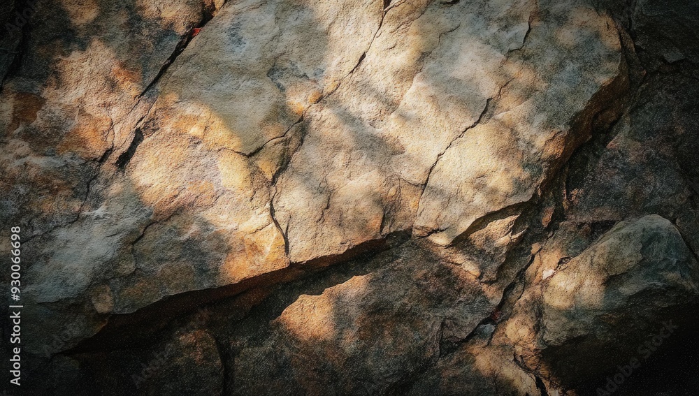 Textured rock surface with sunlight. Textured rock surface with sunlight.