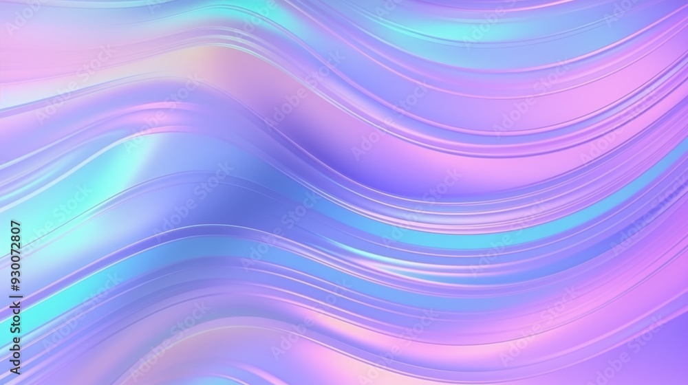 abstract background , 3d render lilac pink pink blue waves, texture background, gradient, glow, gloss, pearl luster, wallpaper