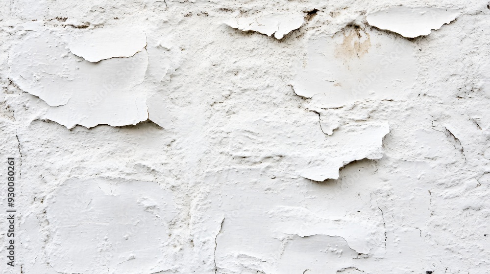 Obraz premium Simple White Wall Texture Background Design