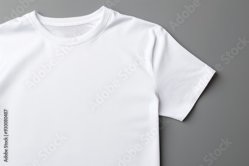 T-shirt sleeve white undershirt.