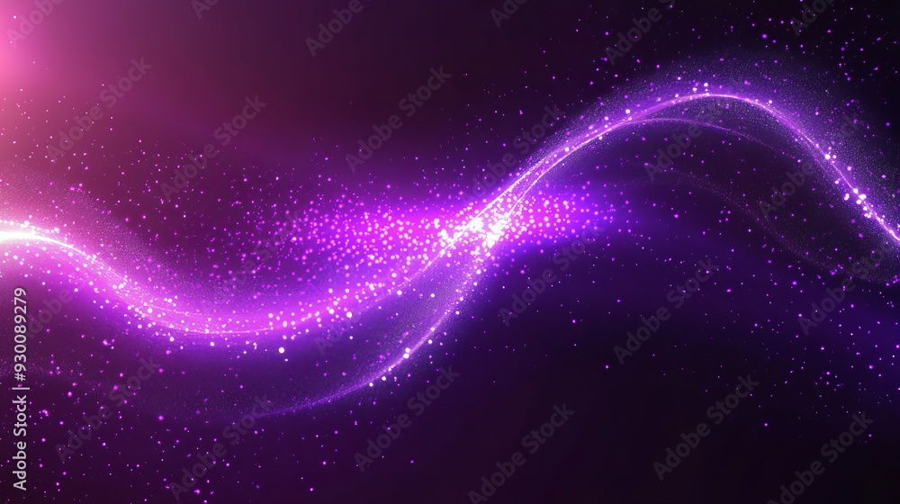 Glowing Abstract Digital Wave Glowing Abstract Digital Wave