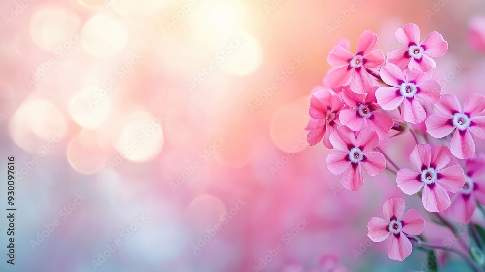 A beautiful close-up of delicate pink flowers against a soft, dreamy background, capturing the essence of spring and renewal. A beautiful close-up of delicate pink flowers against a soft, dreamy background, capturing the essence of spring and renewal.