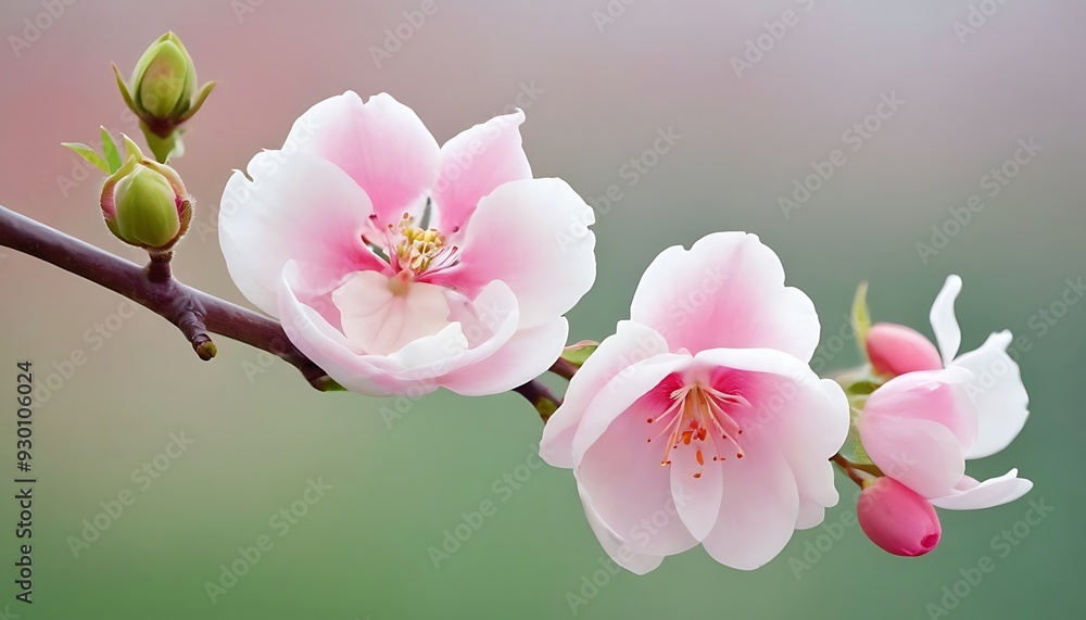 Obraz premium Beautiful blossom tree. Nature scene with sun in Sunny day. Spring flowers. Abstract blurred background in Springtime.7