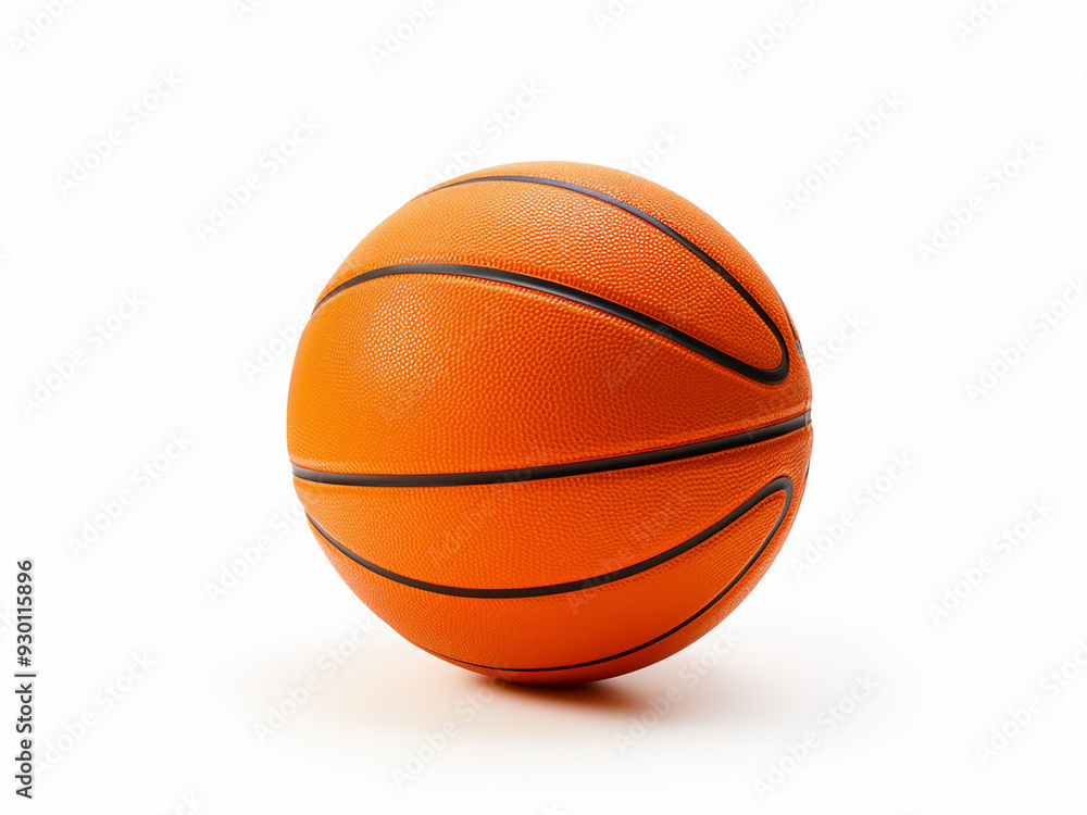 Basketball isolated on a white background Basketball isolated on a white background