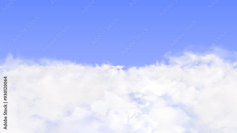 雲の上を進む 雲の上を進む
