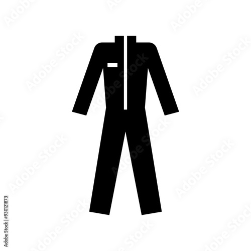 ISO mandatory safety signs_wear protective clothing symbol only	