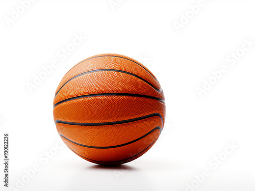 Basketball isolated on a white background