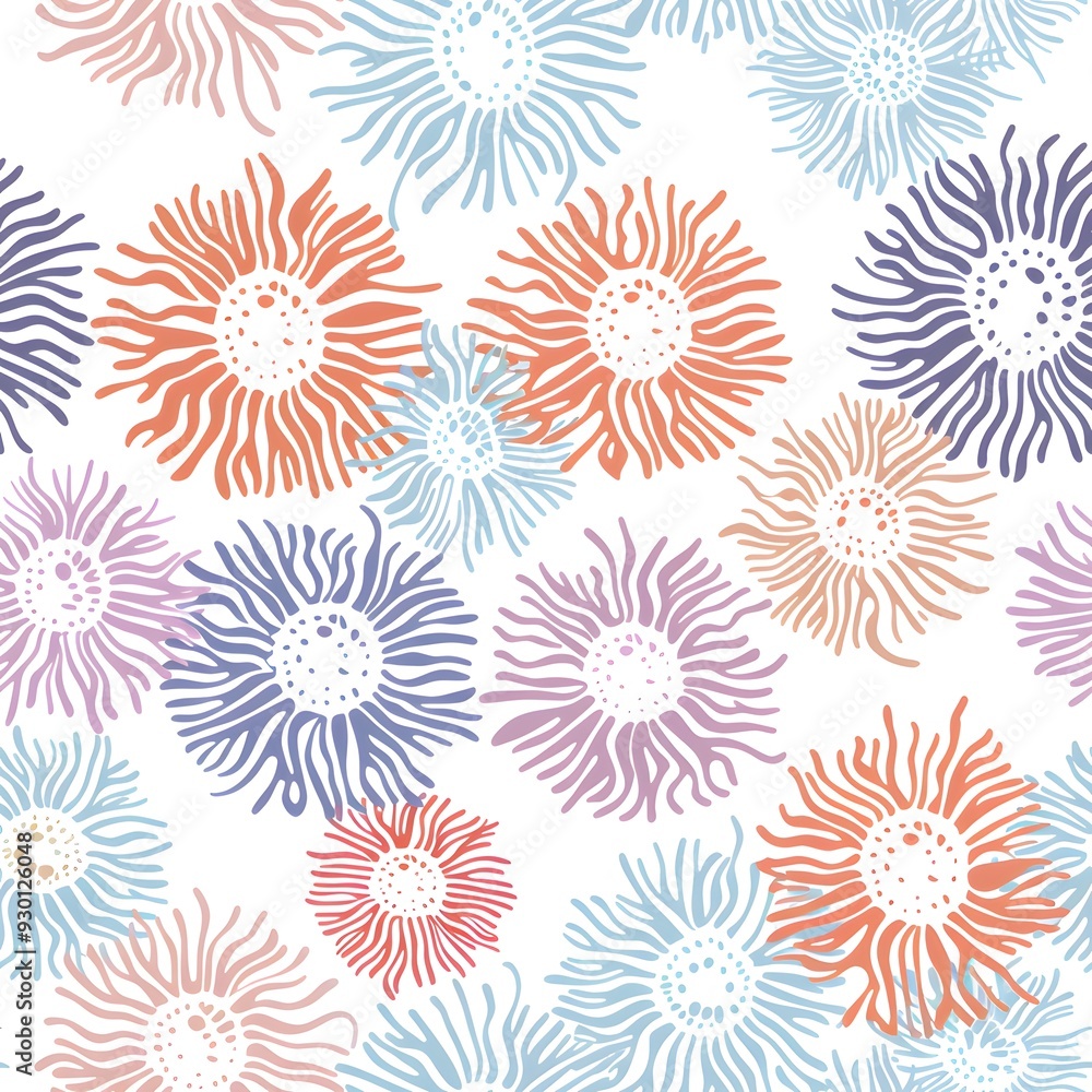 seamless pattern with flowers seamless pattern with flowers