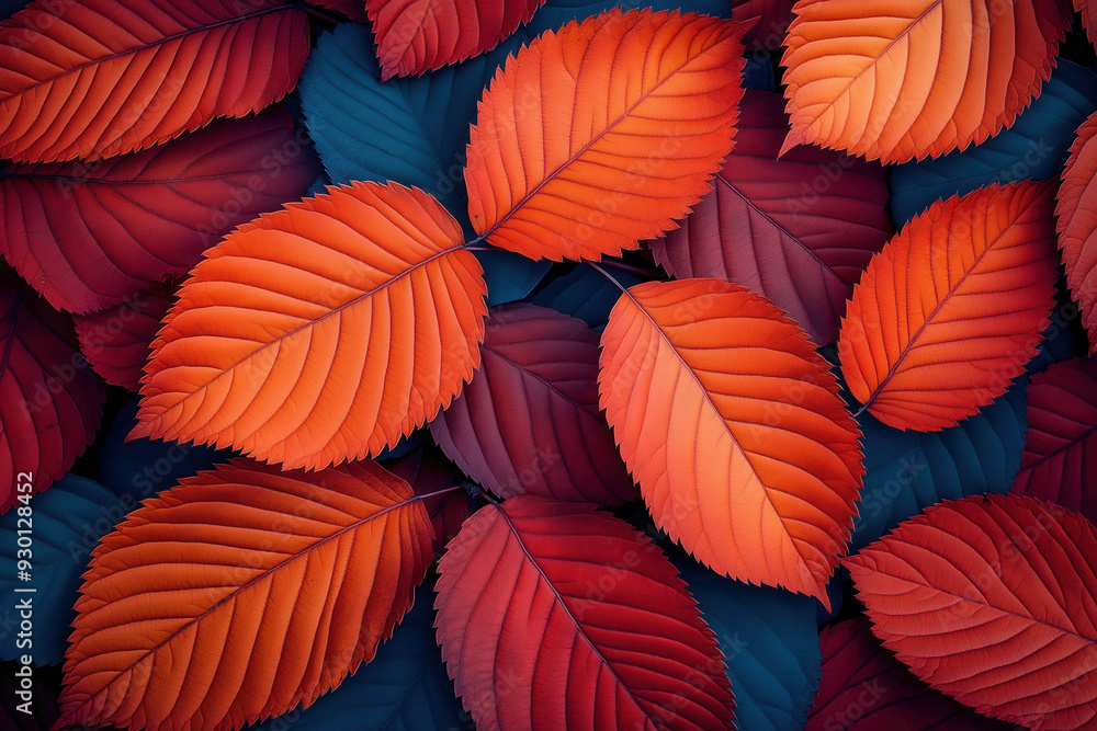 Red Autumn Leaves Red Autumn Leaves