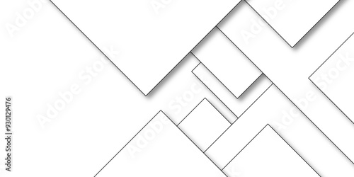 Abstract industrial Design random lines black on white background.Geometric seamless minimalist pattern with straight lines design.luxury black geometric random chaotic lines.squares and triangle line