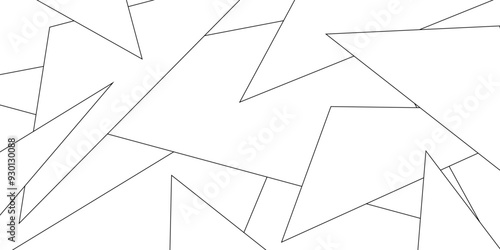 Abstract industrial Design random lines black on white background.Geometric seamless minimalist pattern with straight lines design.luxury black geometric random chaotic lines.squares and triangle line