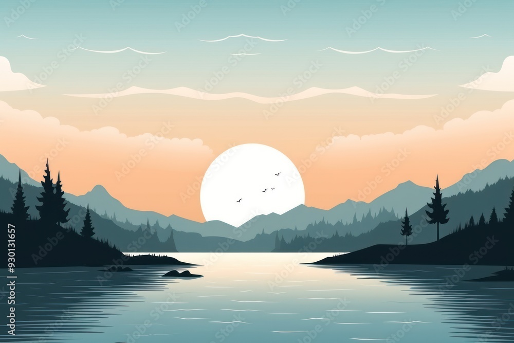River landscape outdoors nature. River landscape outdoors nature.