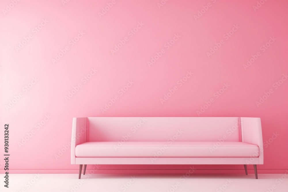 Pink wall architecture furniture. Pink wall architecture furniture.