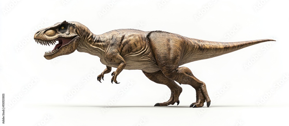 Obraz premium Tyrannosaurus Rex - A 3D Model of a Prehistoric Predator