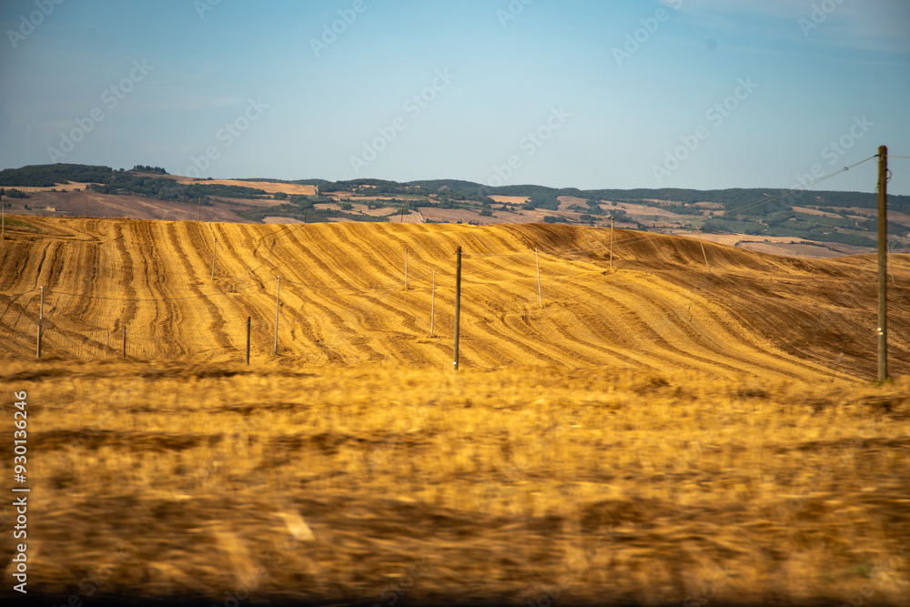 Obraz premium val d'orcia